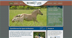 Desktop Screenshot of bluebirdlane.com